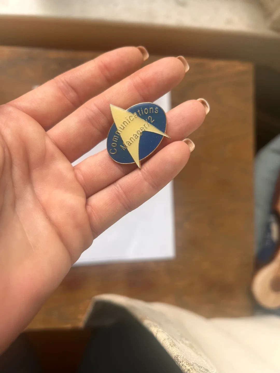 Star Trek Communications Manager Pin thumbnail