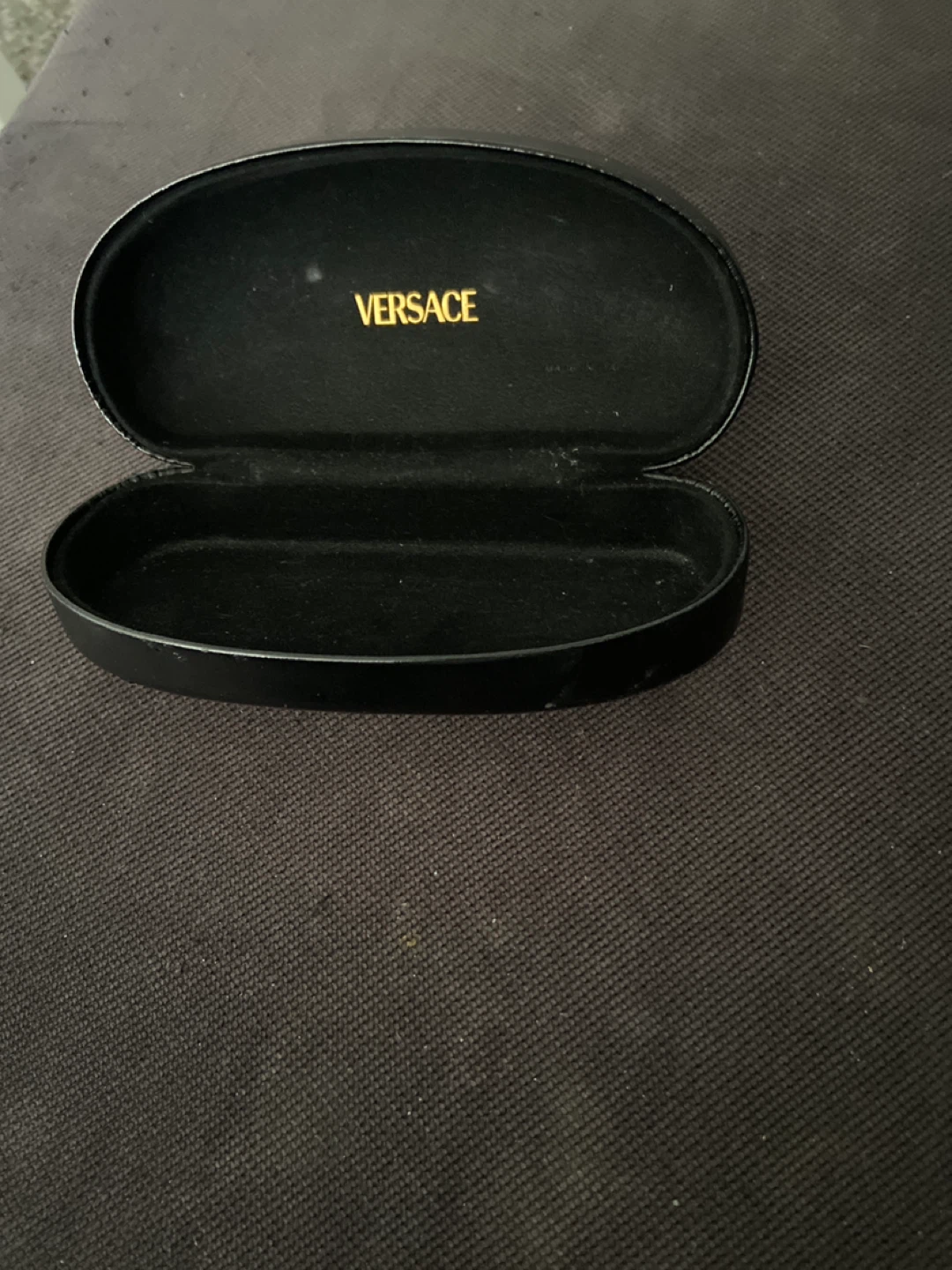 Versace Eyeglasses Case Black