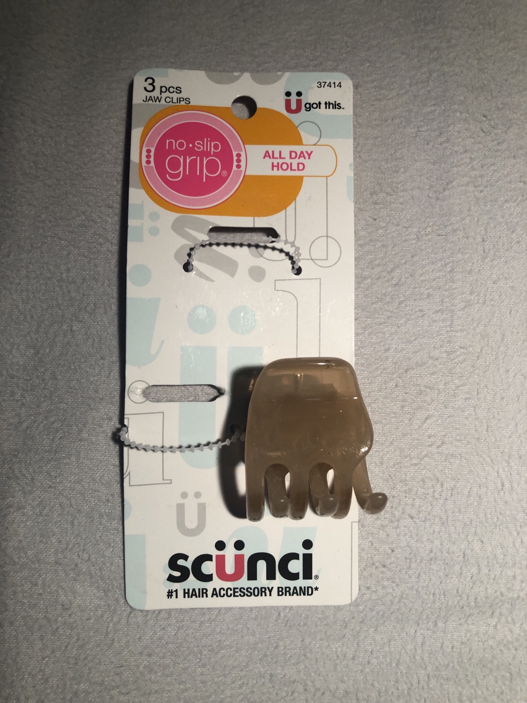 Scunci No-Slip Grip Jaw Clip