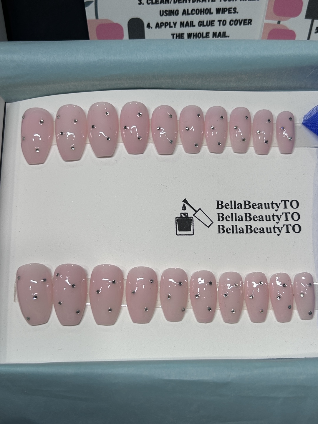 Press-On Nails - Swarovski crystals - photo 2