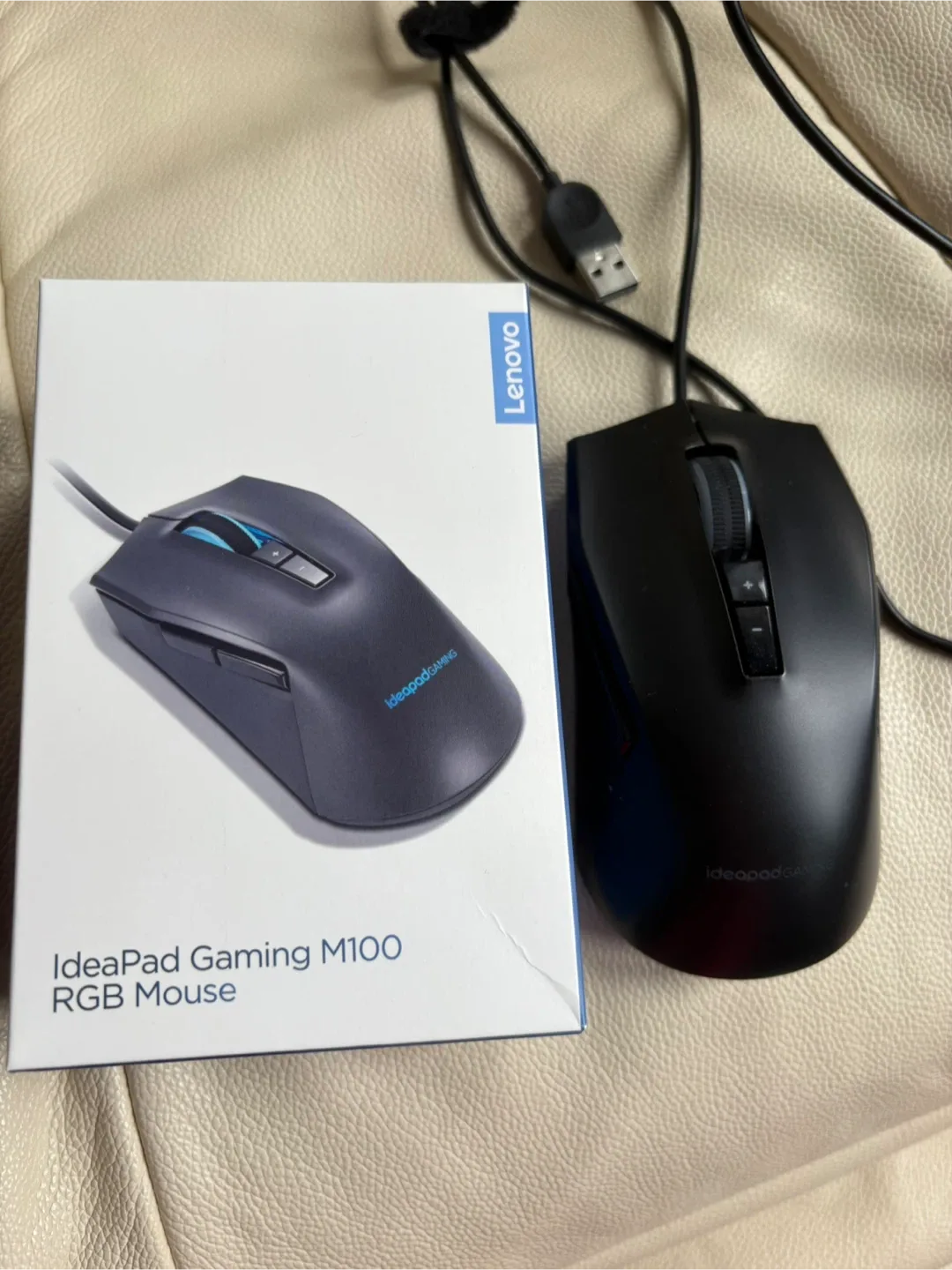 Lenovo IdeaPad Gaming M100 RGB Mouse - Like New! thumbnail