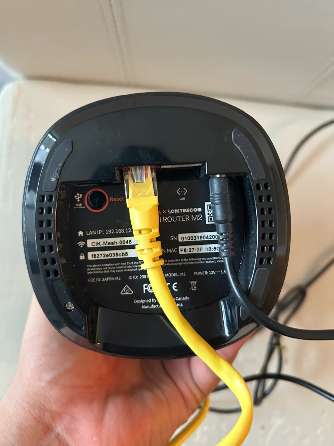 CIK Telecom Router M2 - Like New!