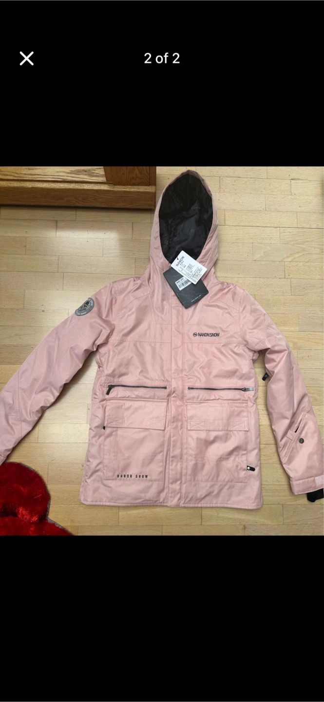 NANDN SNOW Pink Snow Skii Jacket - Size XS
