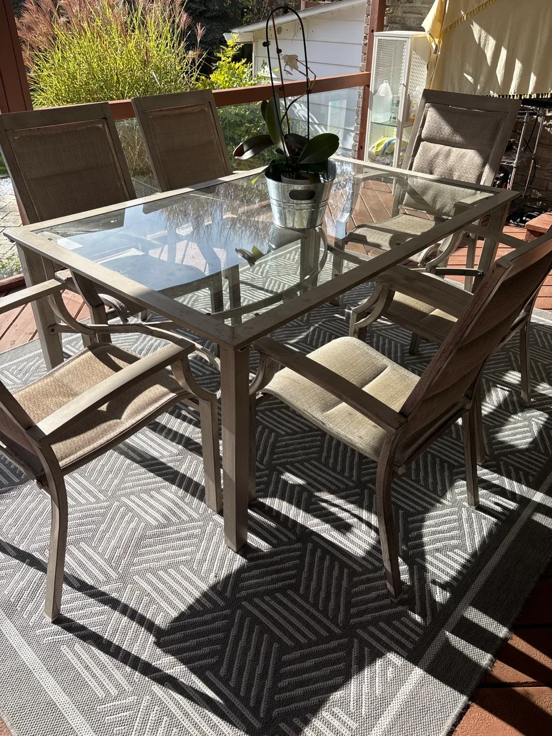 Patio Dining Set - Table & 6 Chairs image indicator(3)