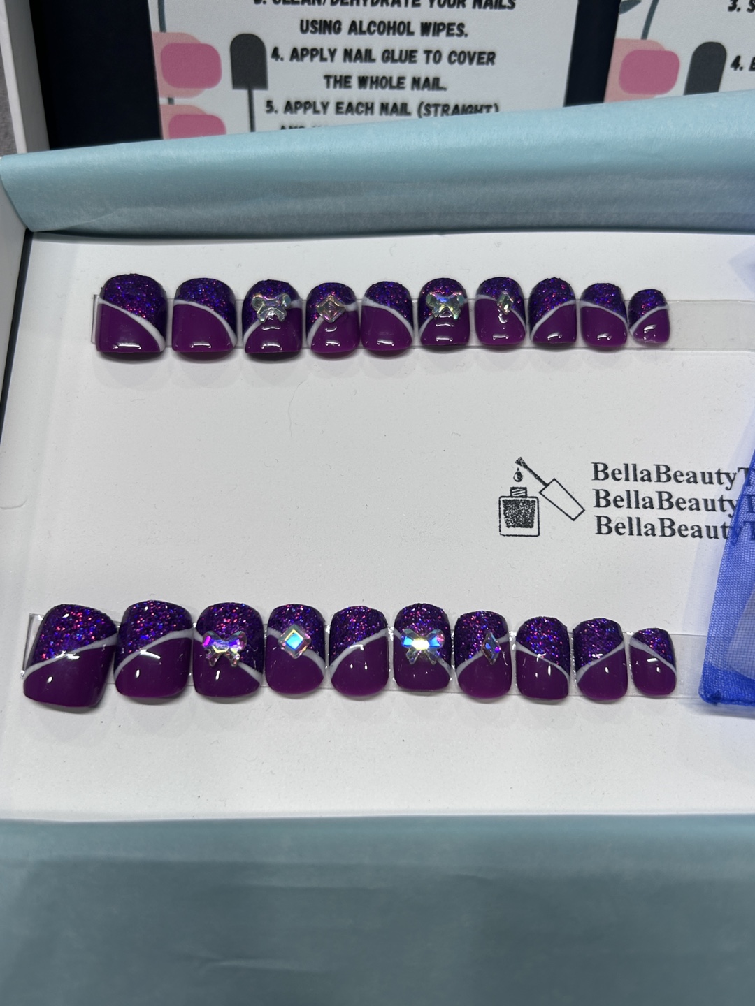 Press On Nails - Swarovski crystals - photo 2