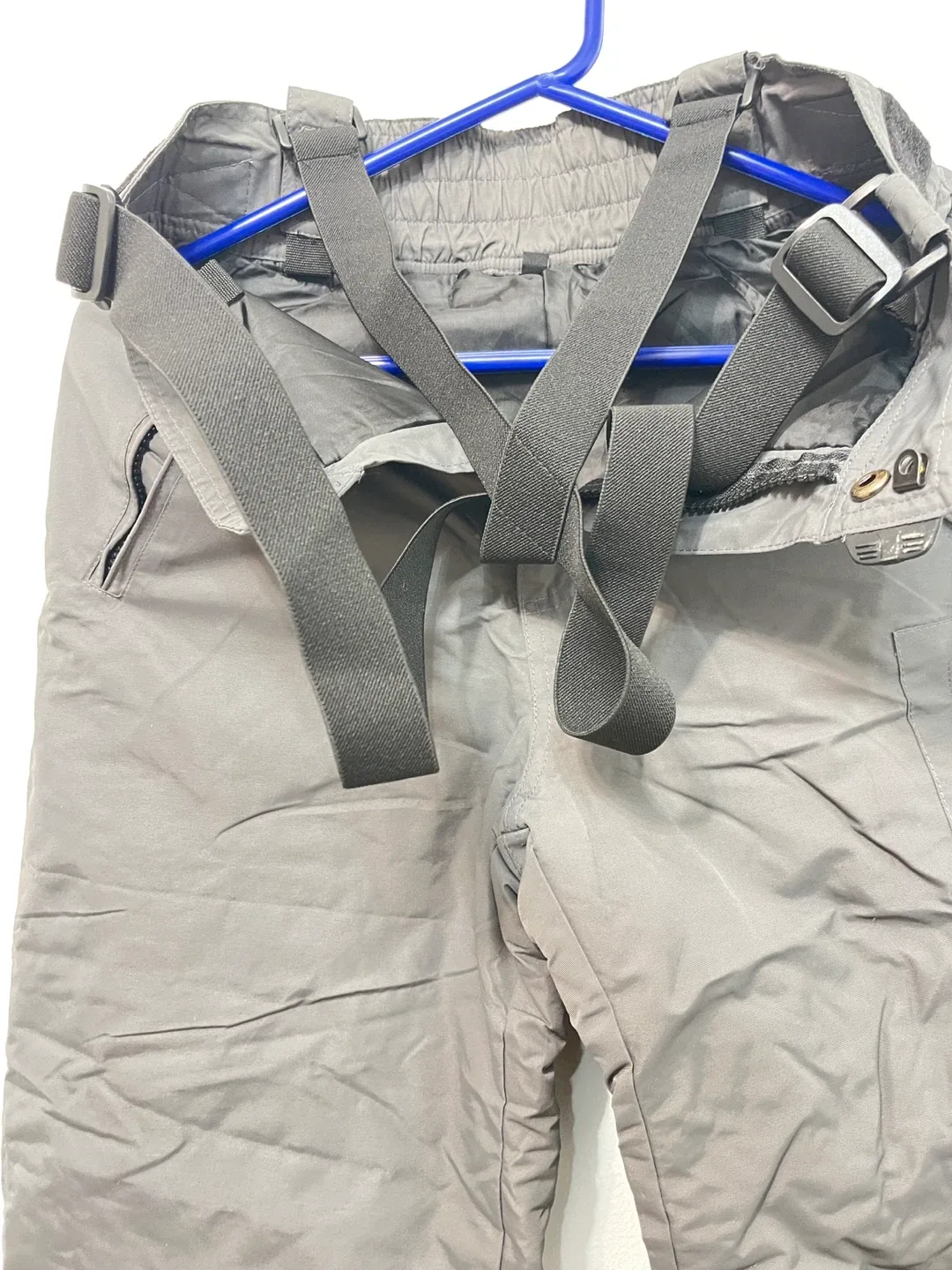 Grey Snow Skii Pants with Suspenders image indicator(6)