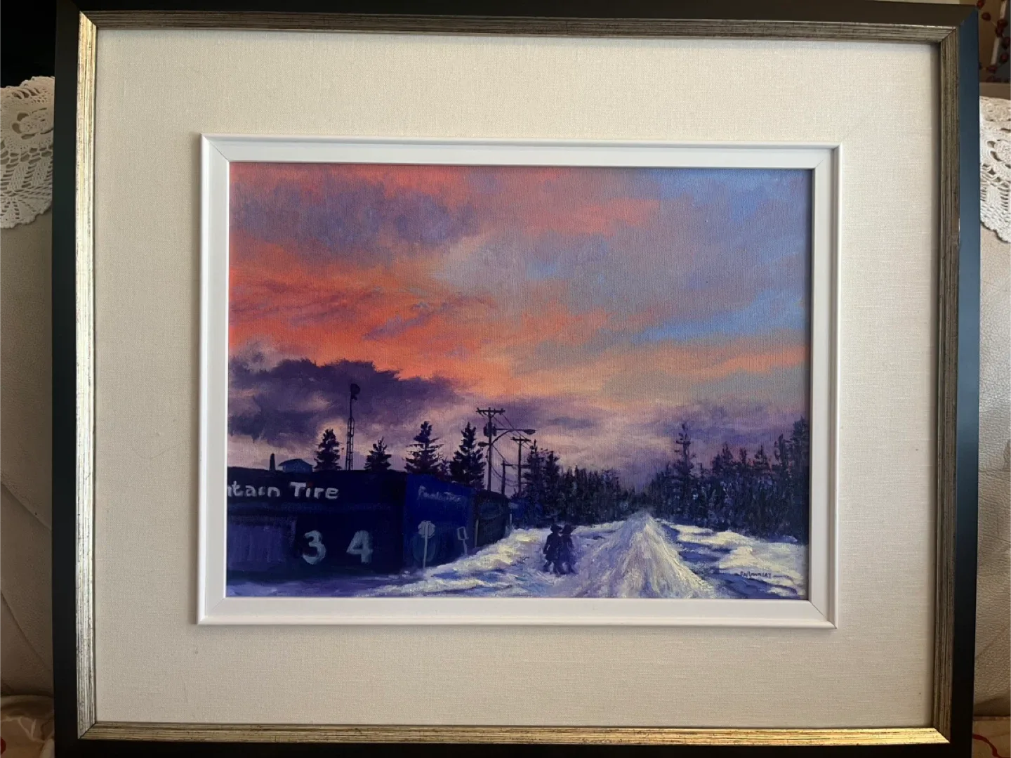 Art- Original Oil Painting by Calgary Artist, framed image indicator(2)