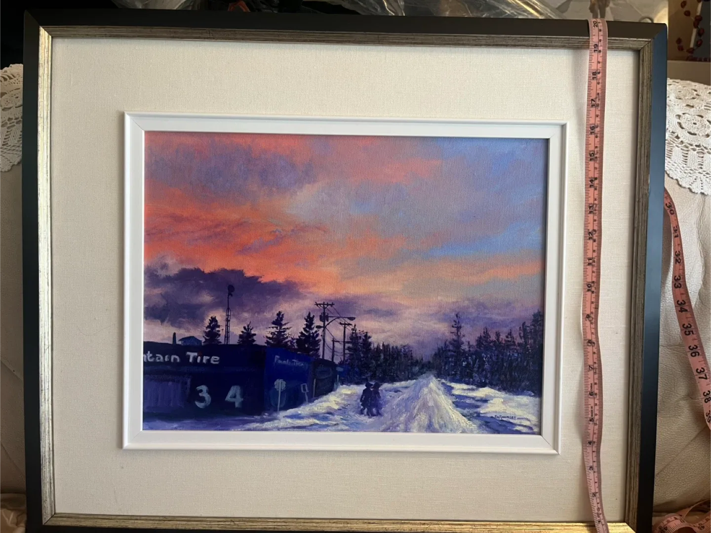 Art- Original Oil Painting by Calgary Artist, framed image indicator(3)