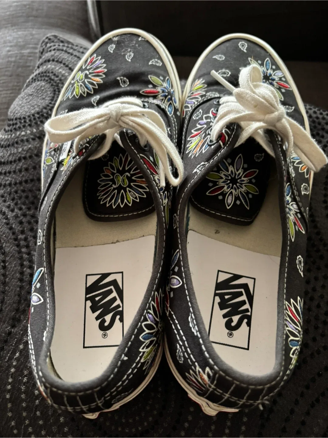 AUTHENTIC 44 DX (ANAHEIM FACTORY) VANS PAISLEY/BLACK image indicator(6)