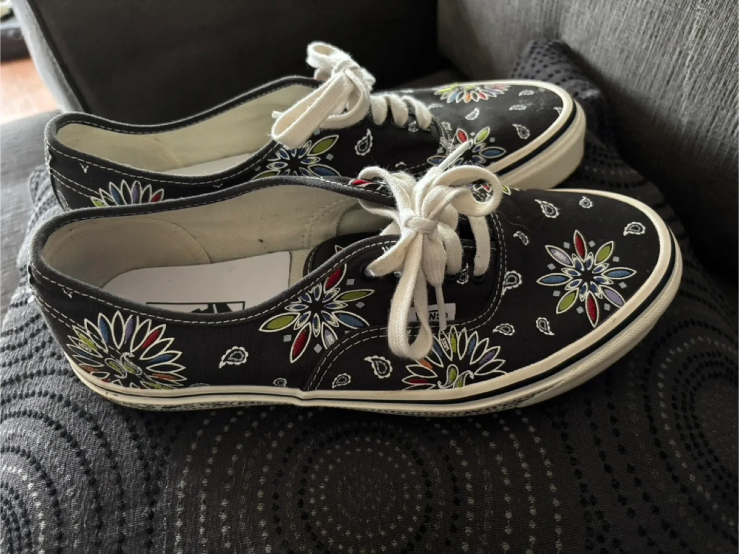 AUTHENTIC 44 DX (ANAHEIM FACTORY) VANS PAISLEY/BLACK image indicator(4)