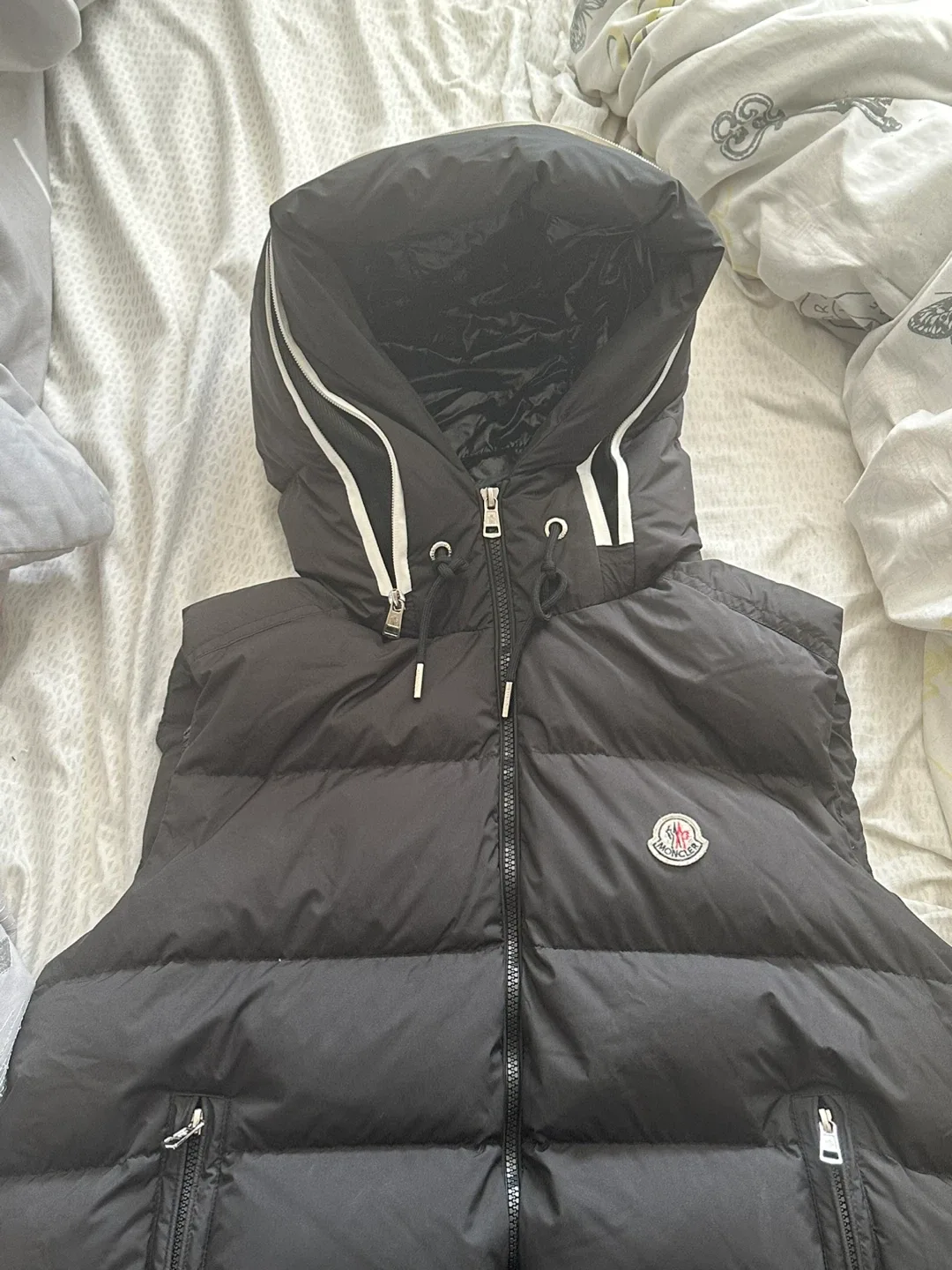 Moncler Black Padded Vest image indicator(3)
