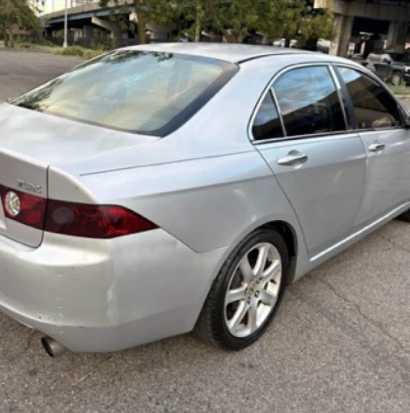 Acura TSX 2004 Silver Sedan with 104k miles clean NY title image indicator(2)