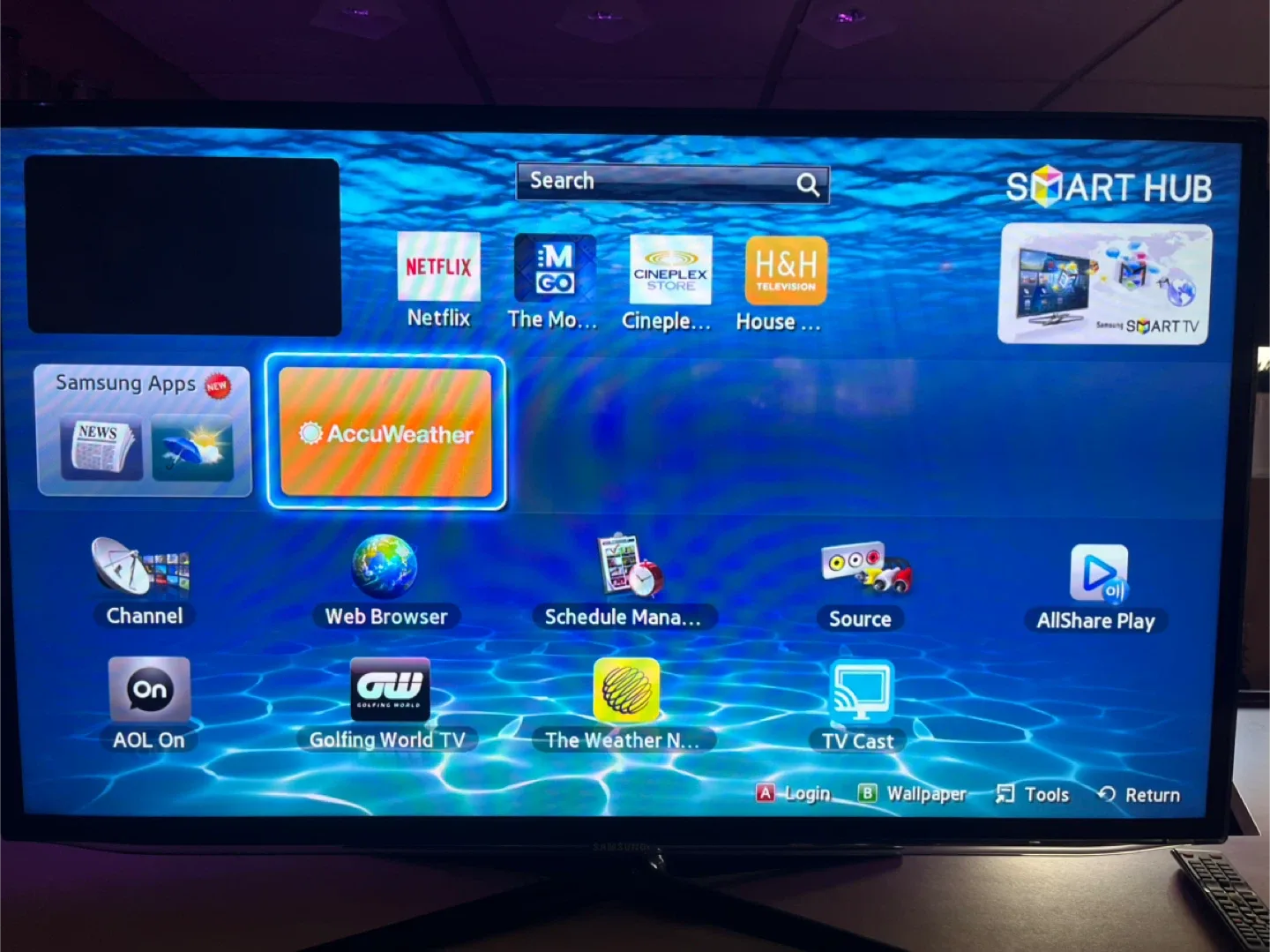 46” Samsung Smart TV