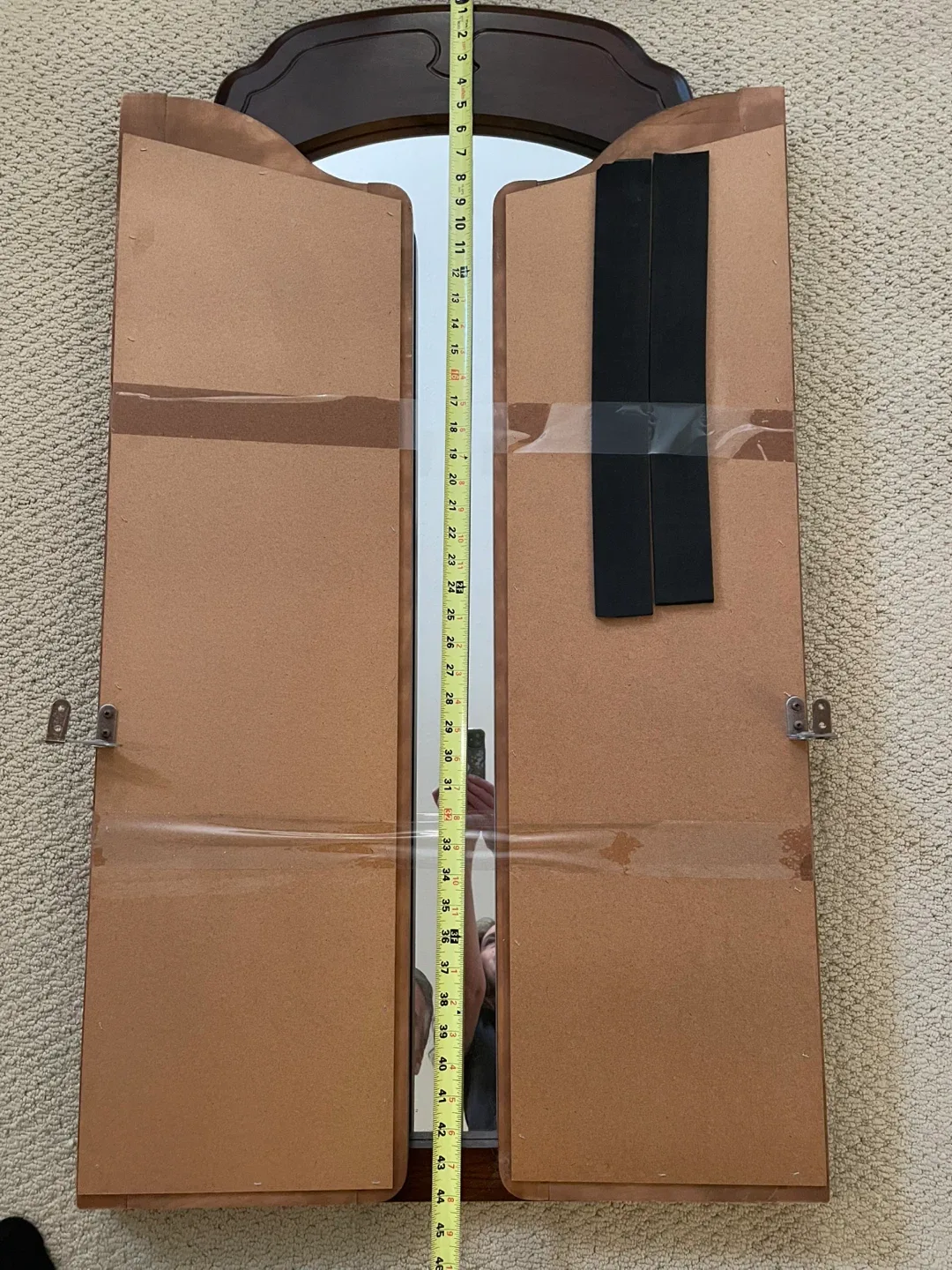 Mirror - 47” W x 44” T image indicator(3)