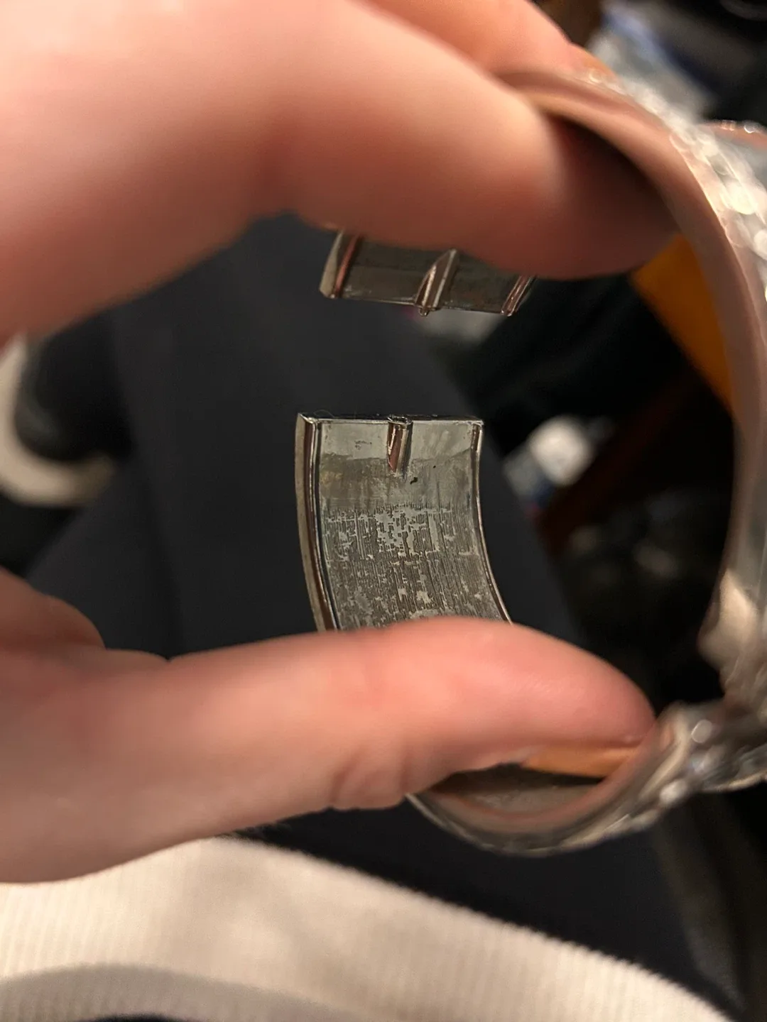 Silver Rhinestone Cuff Bracelet image indicator(5)