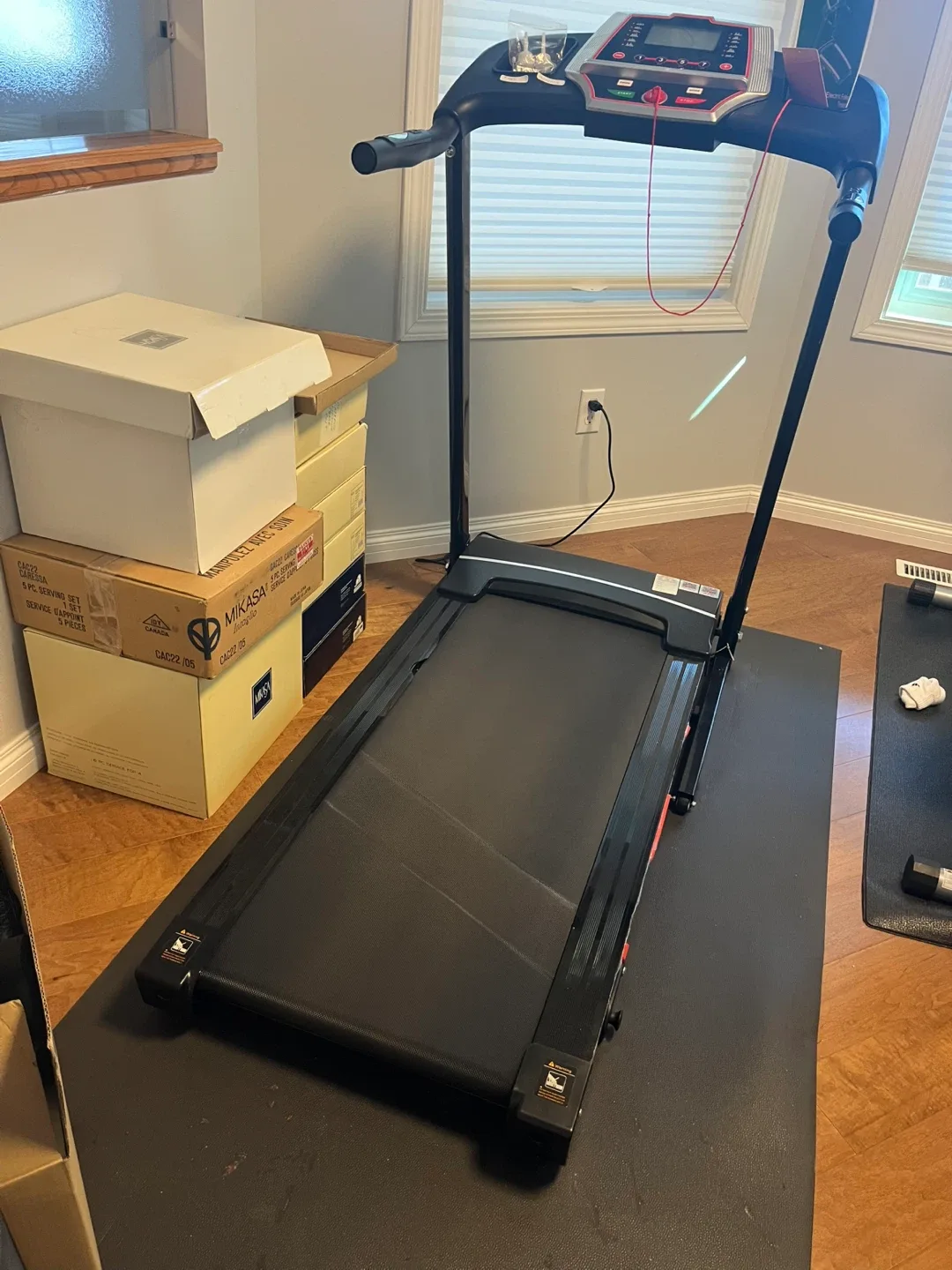 Foldable treadmill image indicator(2)