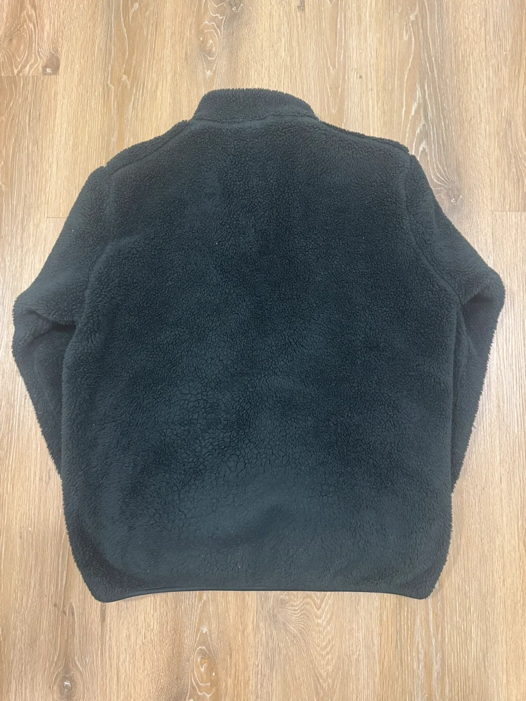 Uniqlo Mens Forest Green Fleece Sherpa Size Large image indicator(3)
