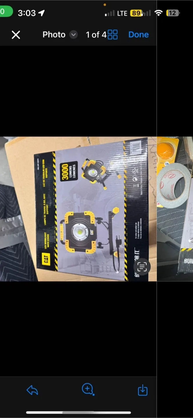 CAT LED Worklight with Stand - 3000 Lumens thumbnail