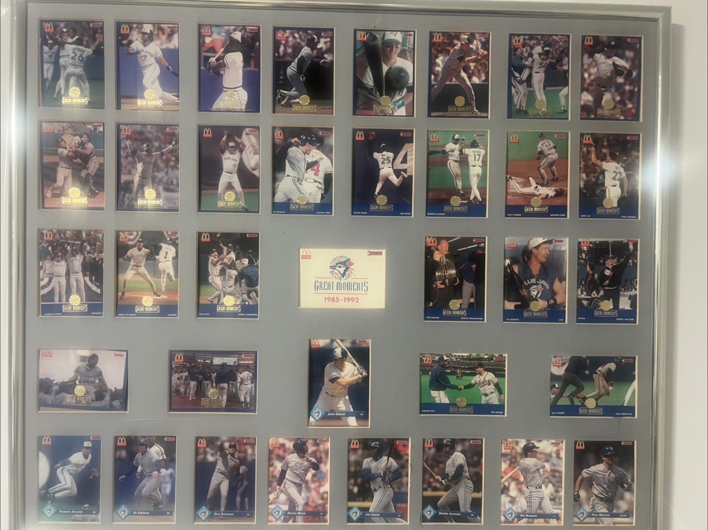 Toronto Blue Jays Great Moments 1985-1992 Cards