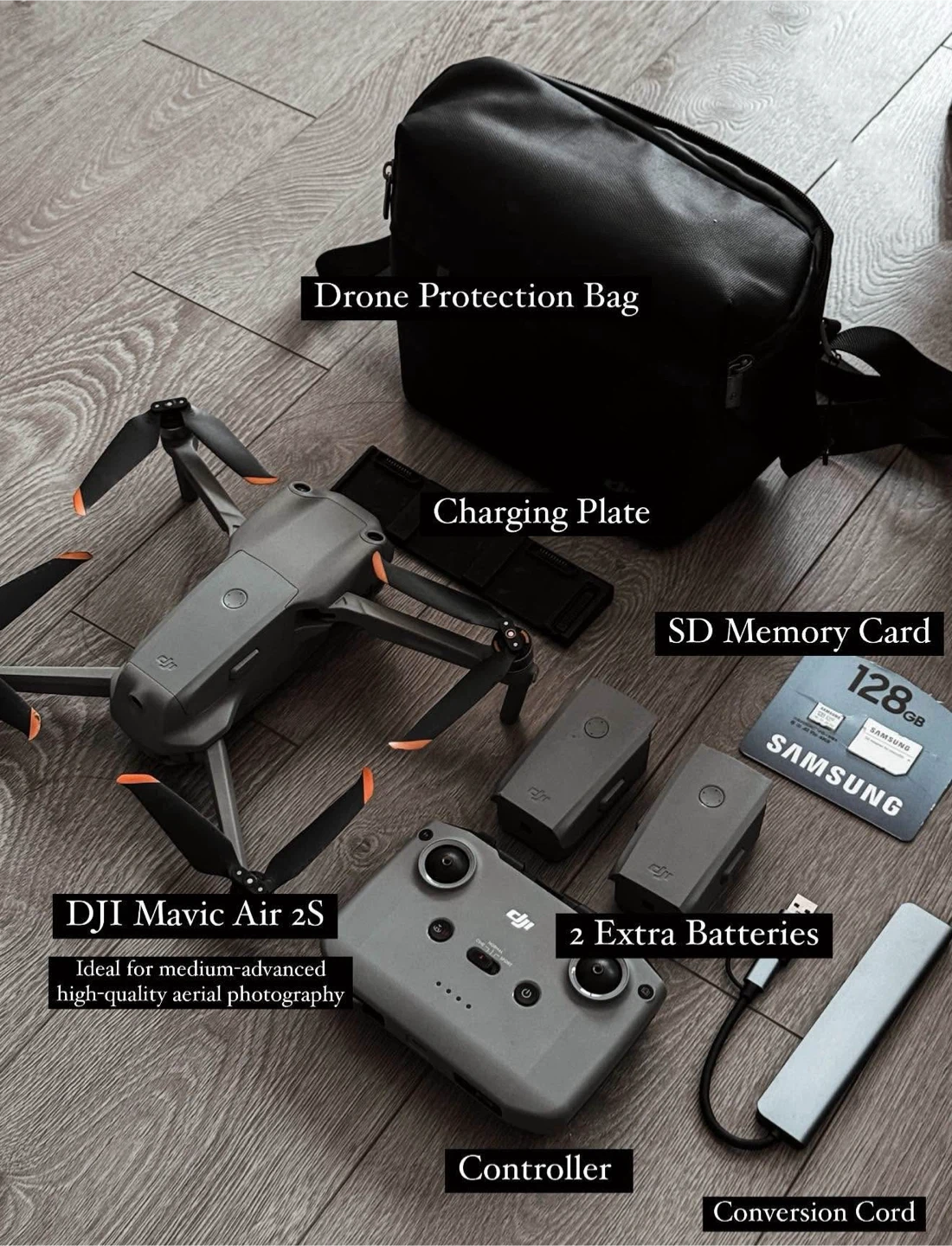 DJI Mavic Air 2S Drone with Accessories