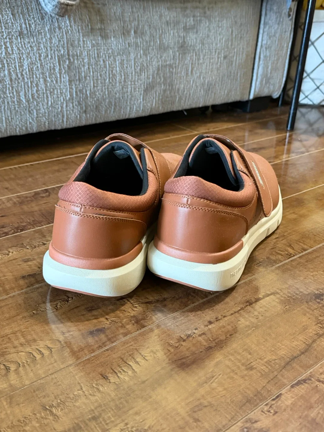 FitVille Diabetic Shoes for Men Extra Wide Slip-on Walking Shoes image indicator(3)