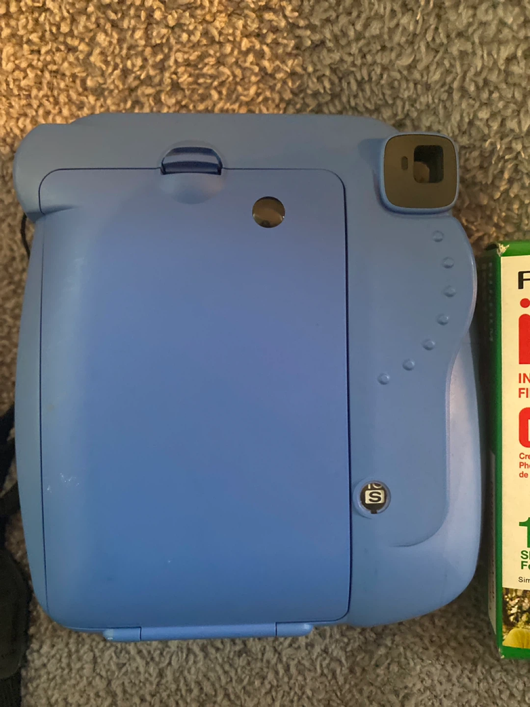 Fujifilm Instax Mini 9 Blue Camera + Film - photo 2