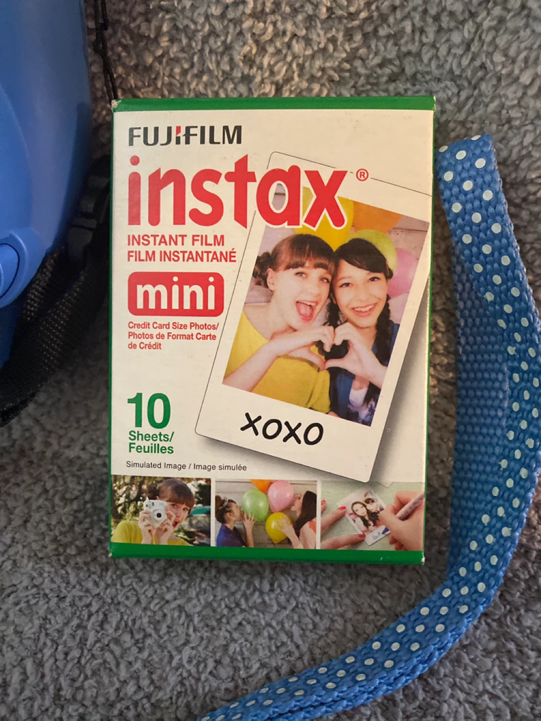 Fujifilm Instax Mini 9 Blue Camera + Film - photo 3