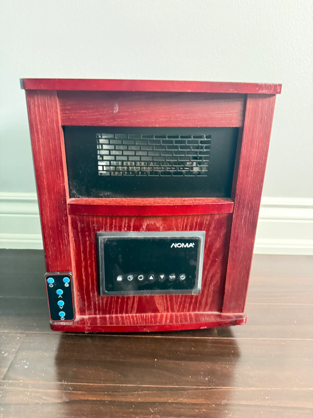 NOMA Wooden Cabinet Infrared Heater