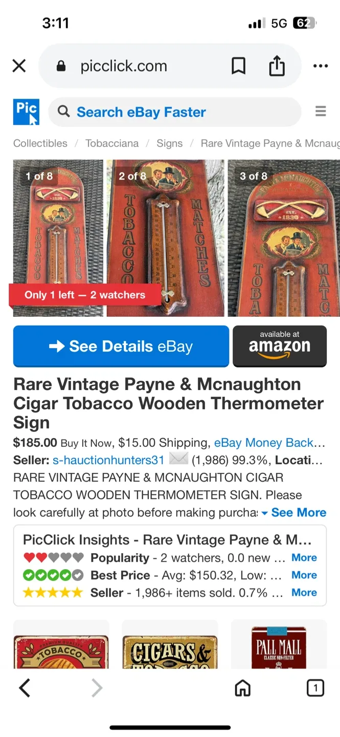 Very rare tobacco propaganda image indicator(4)