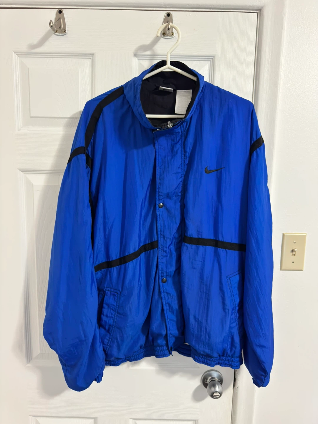 Nike 90’s Vintage Mens Tracksuit Nylon Jacket (XL)