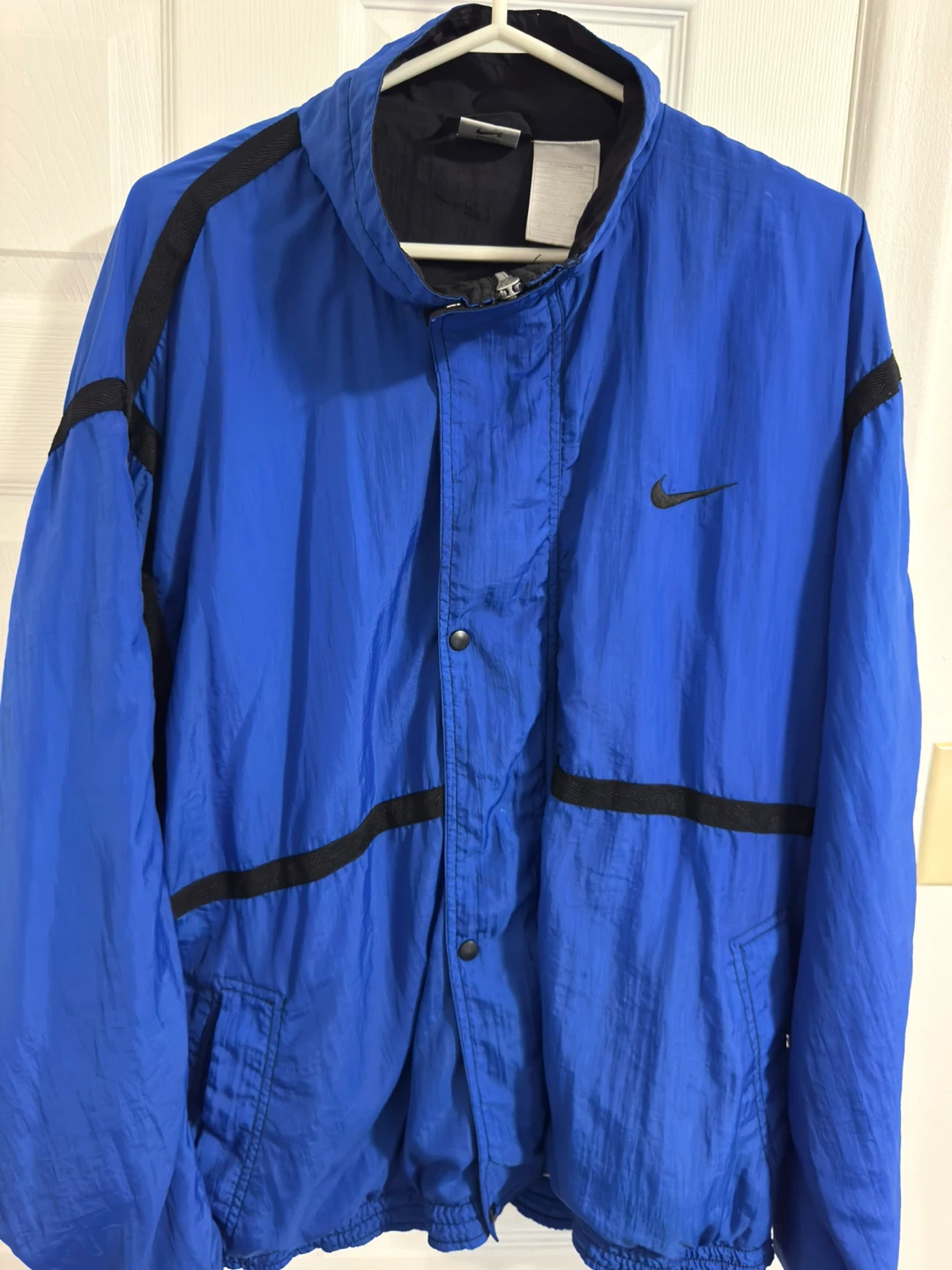 Nike 90’s Vintage Mens Tracksuit Nylon Jacket (XL) - photo 2