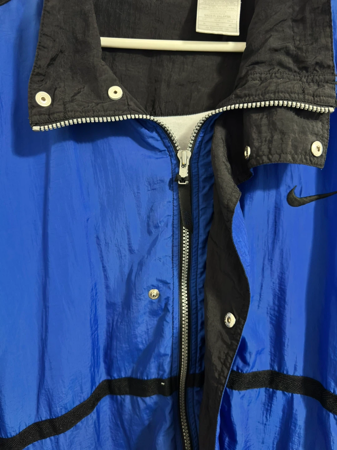 Nike 90’s Vintage Mens Tracksuit Nylon Jacket (XL) - photo 5