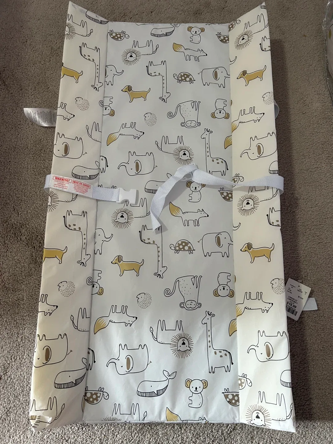 Animal Print Changing Pad - Brand New! image indicator(3)