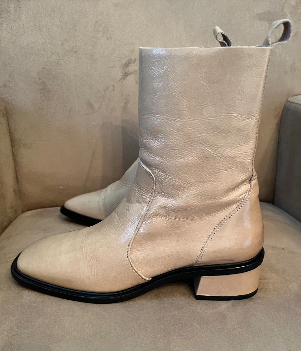Leather Ankle Boots, Brand New image indicator(6)