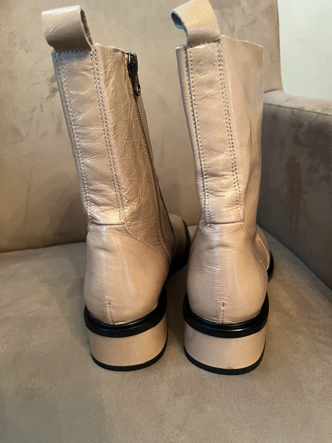 Leather Ankle Boots, Brand New image indicator(5)