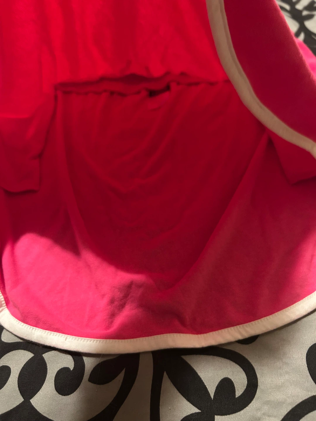 Lavon Pink Terry Cloth Skirt - Size XL - photo 2