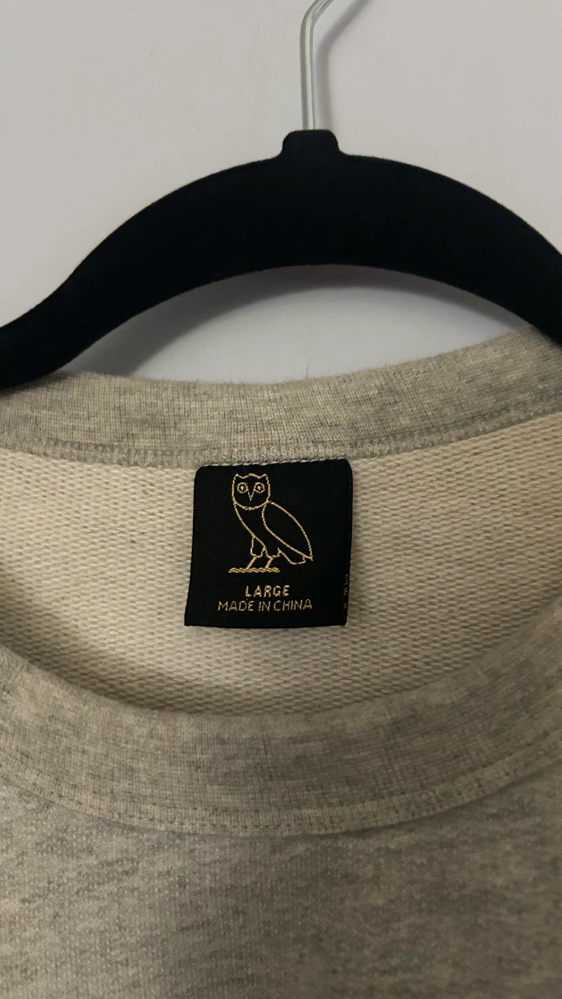 OVO (October's Very Own) Grey Sweater - Size Large - photo 2