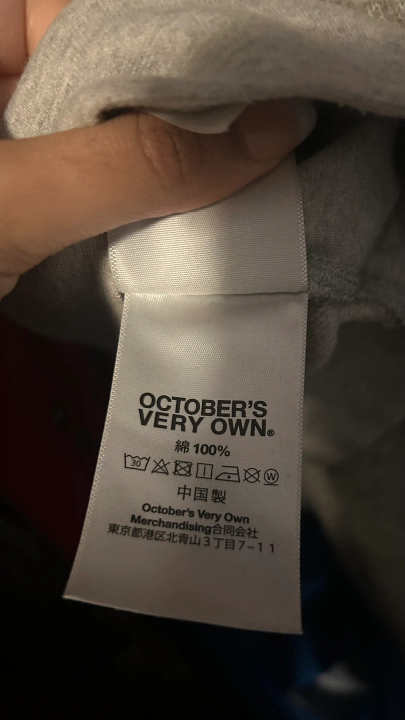 OVO (October's Very Own) Grey Sweater - Size Large - photo 3
