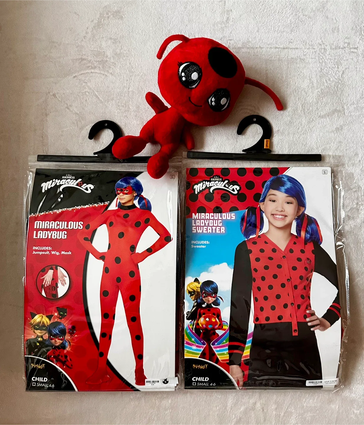 Miraculous Ladybug Costume & Sweater - Child Size 4-6 thumbnail