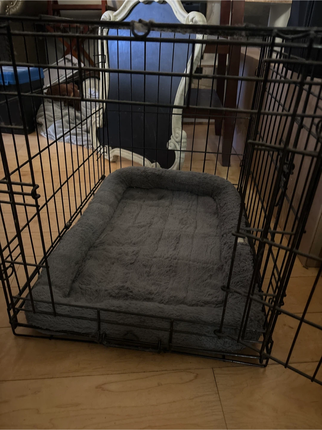 Dog Crate with Pad