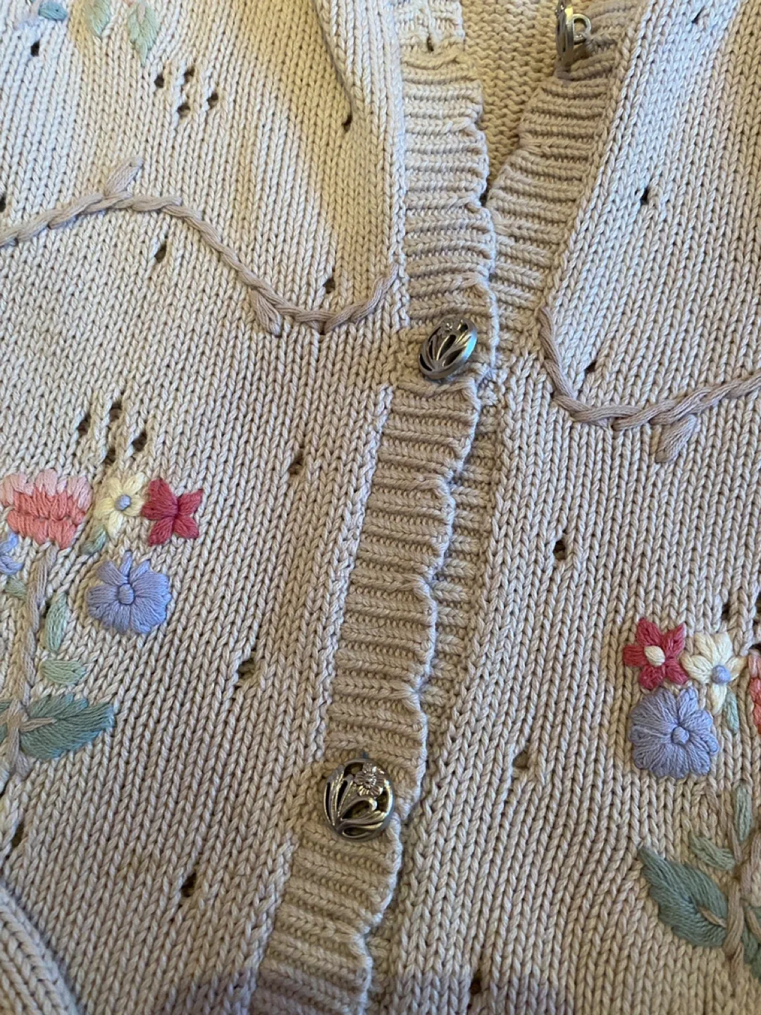 Vintage Northern Reflections Floral Cardigan image indicator(2)
