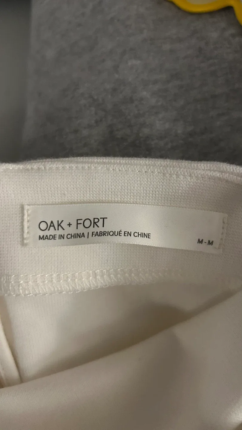 Oak + Fort White Dress - Size M image indicator(2)