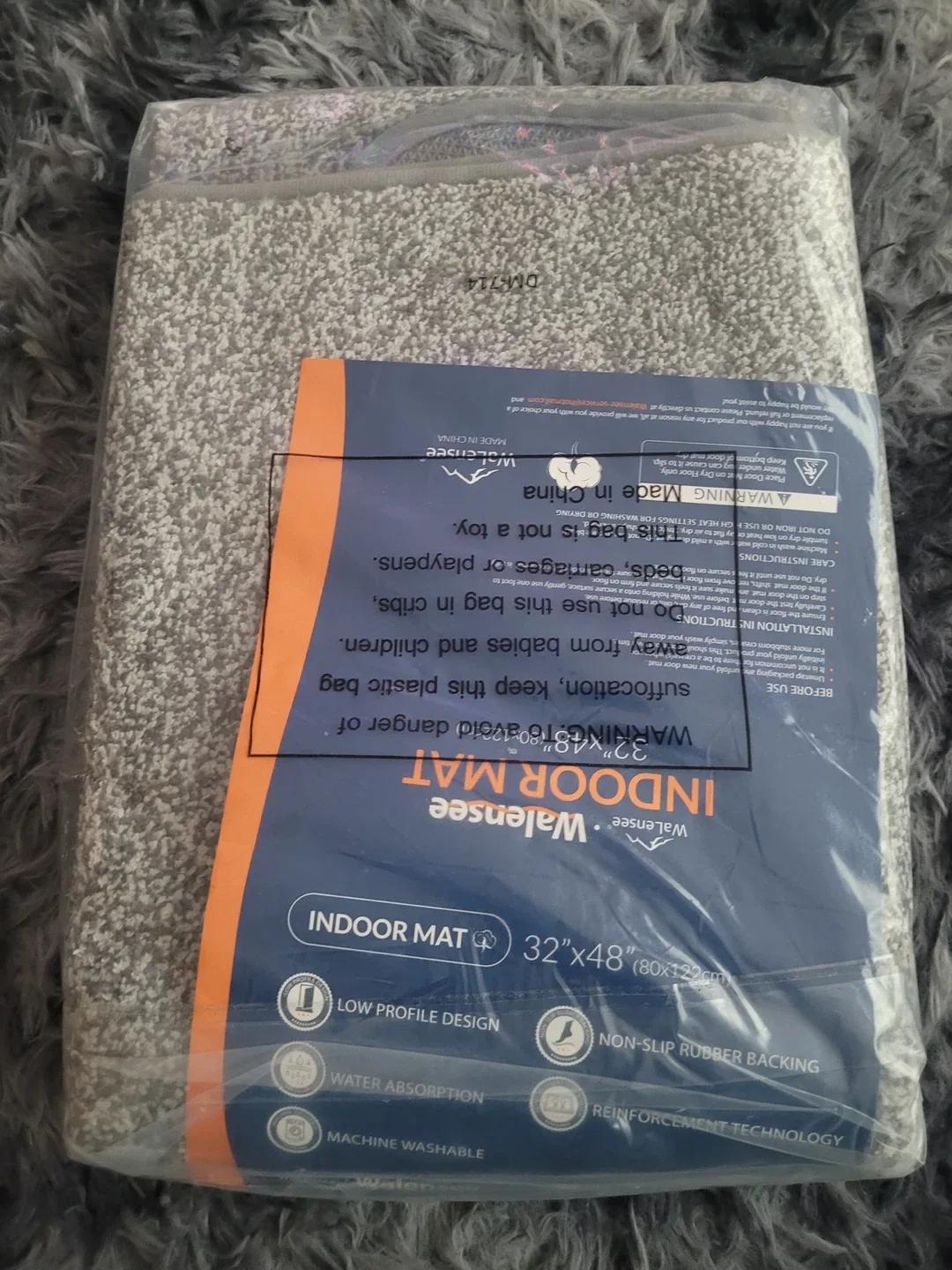 Multipurpose Doormat - Grey - 20"x32" image indicator(7)