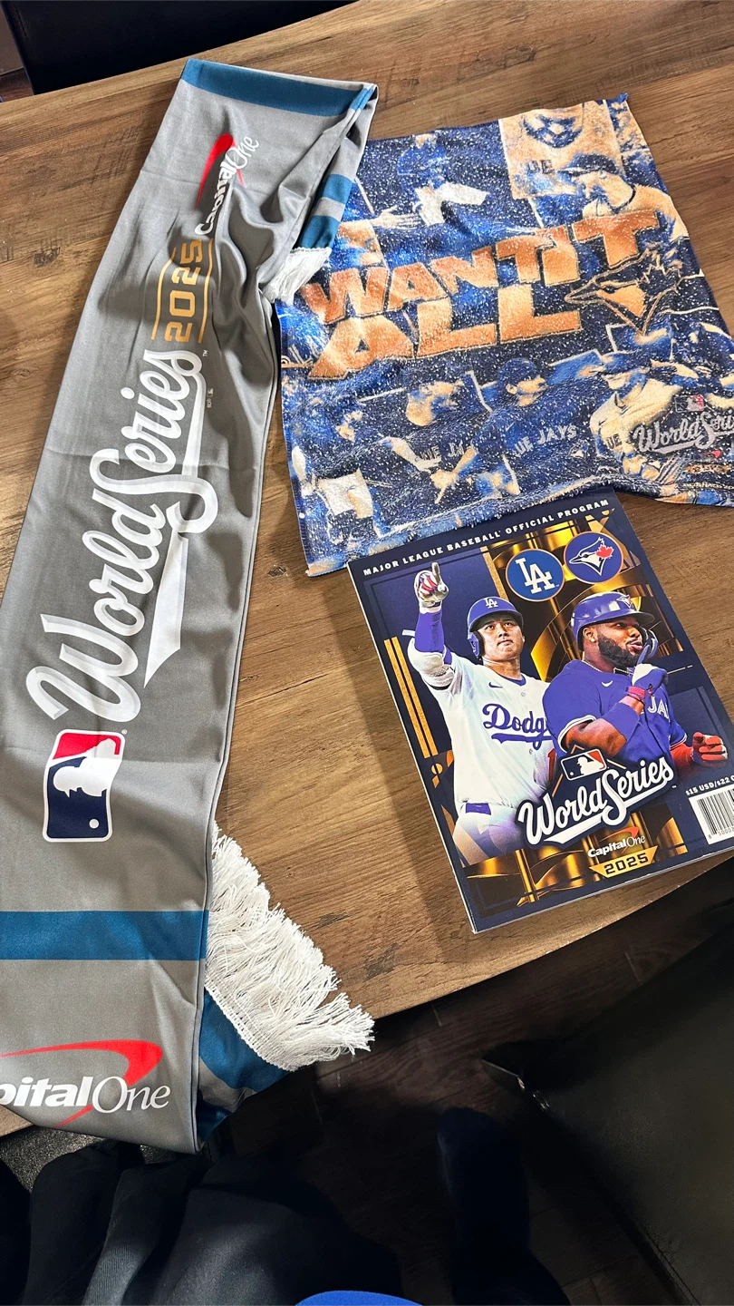MLB World Series 2025 Program, Rally Towel
