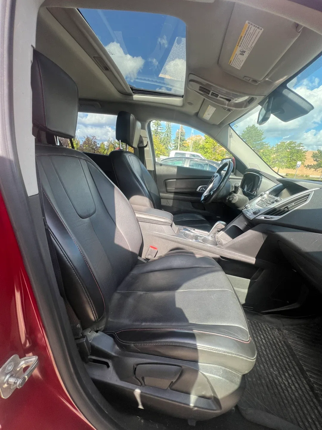 GMC Terrain SUV - Red Exterior, Black Leather Interior image indicator(3)