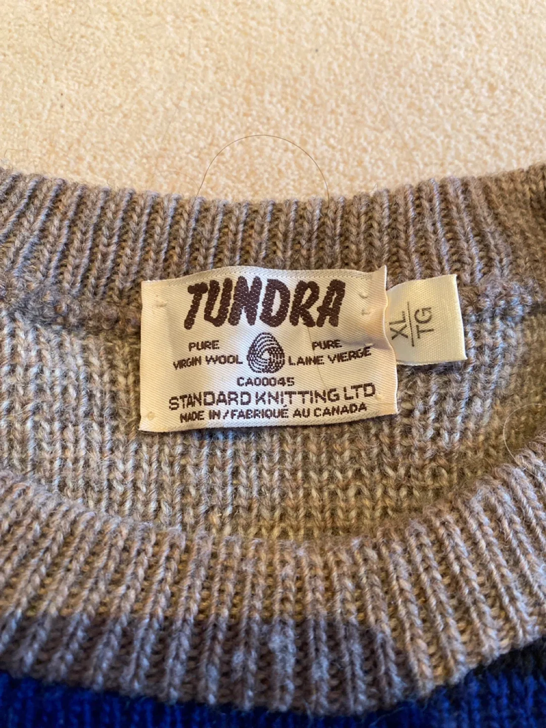 Vintage Wool Sweater - Made in Canada! image indicator(2)