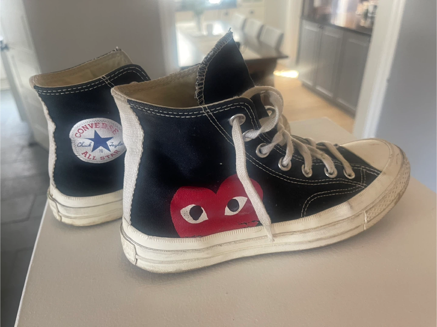Converse x Comme des Garçons PLAY High-Tops