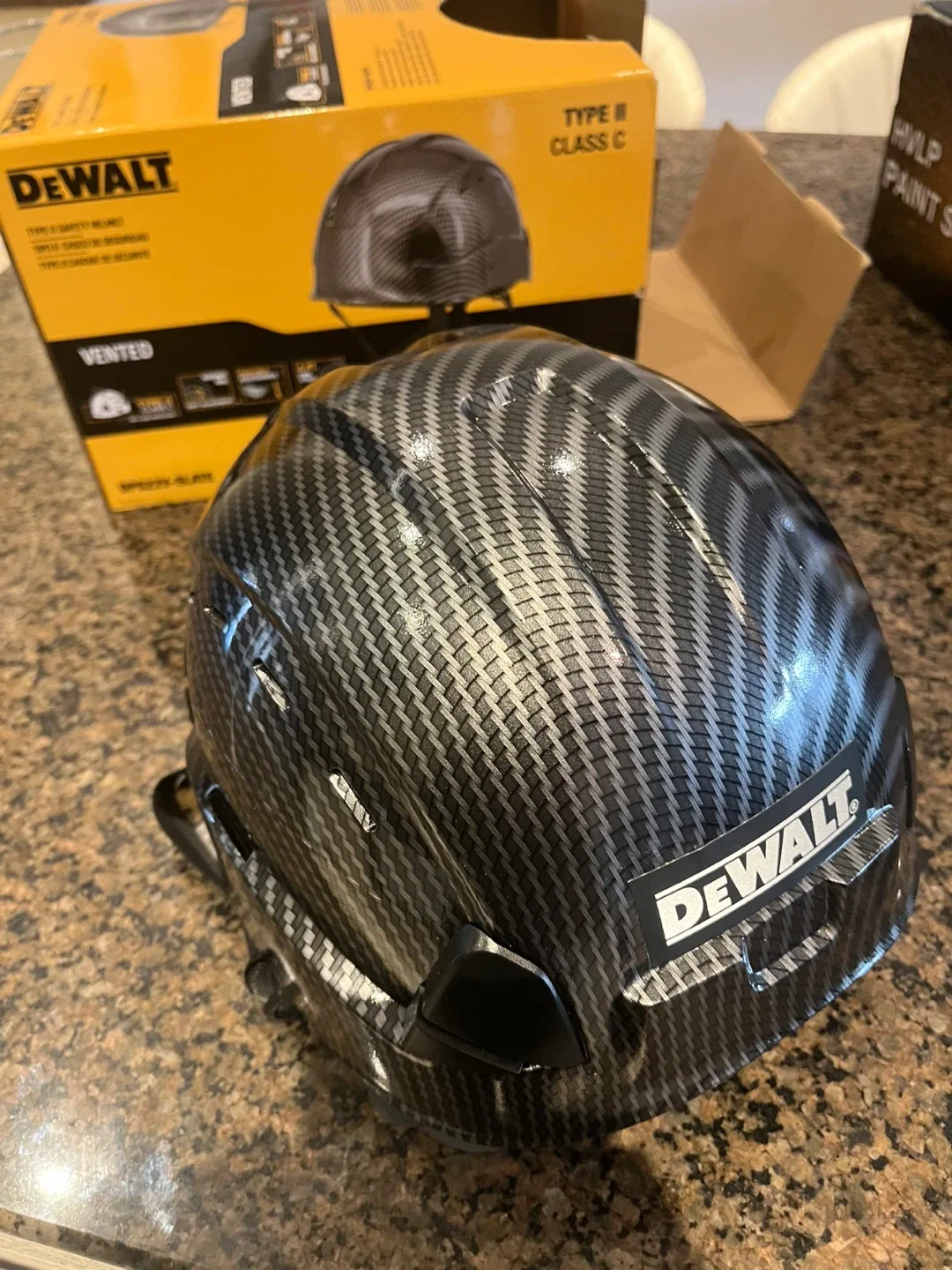 Dewalt DPG22V-SLATE Type II Class C Safety Helmet - NEW thumbnail