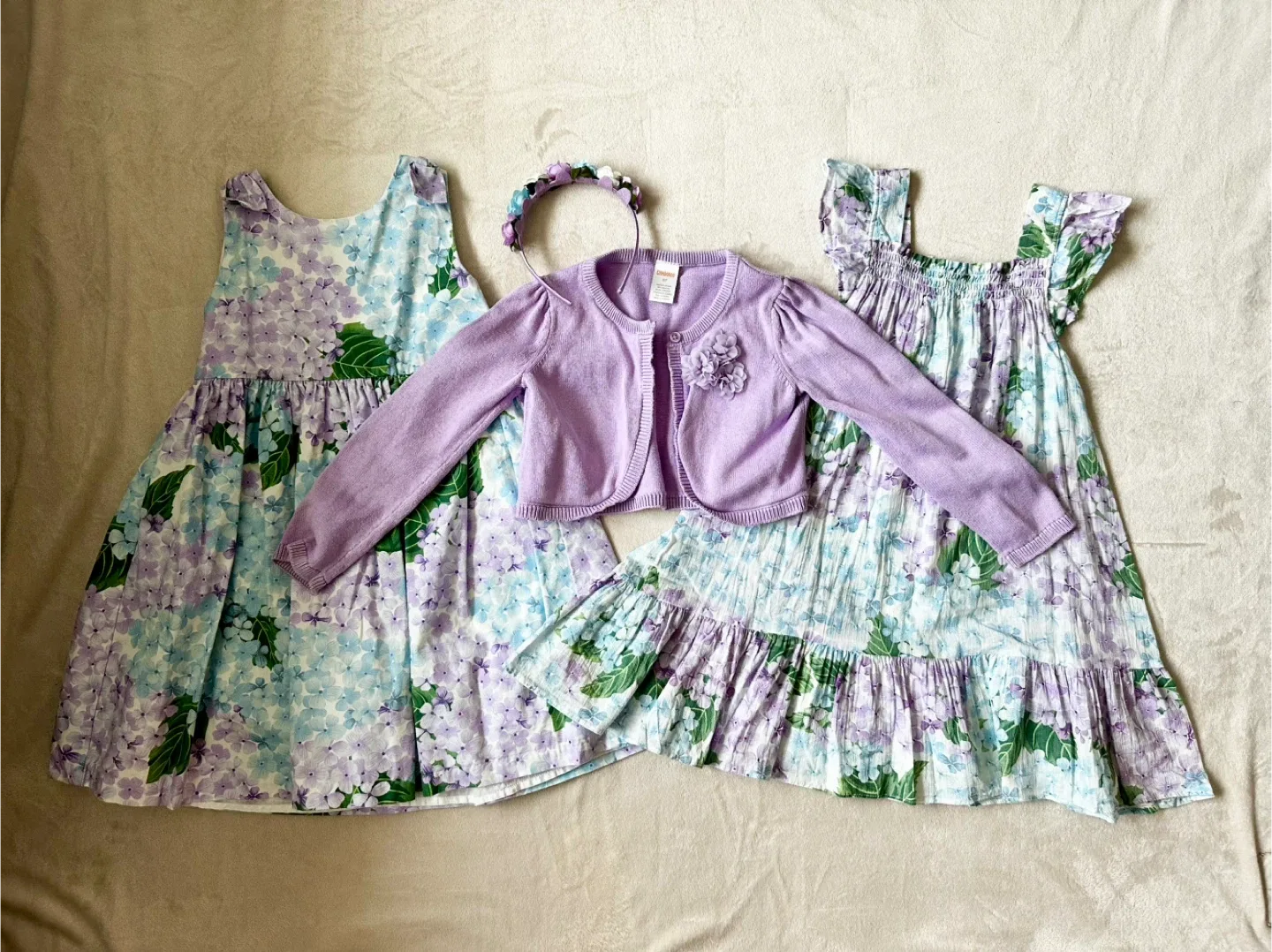 Girls' Gymboree Dresses & Cardigan Set thumbnail