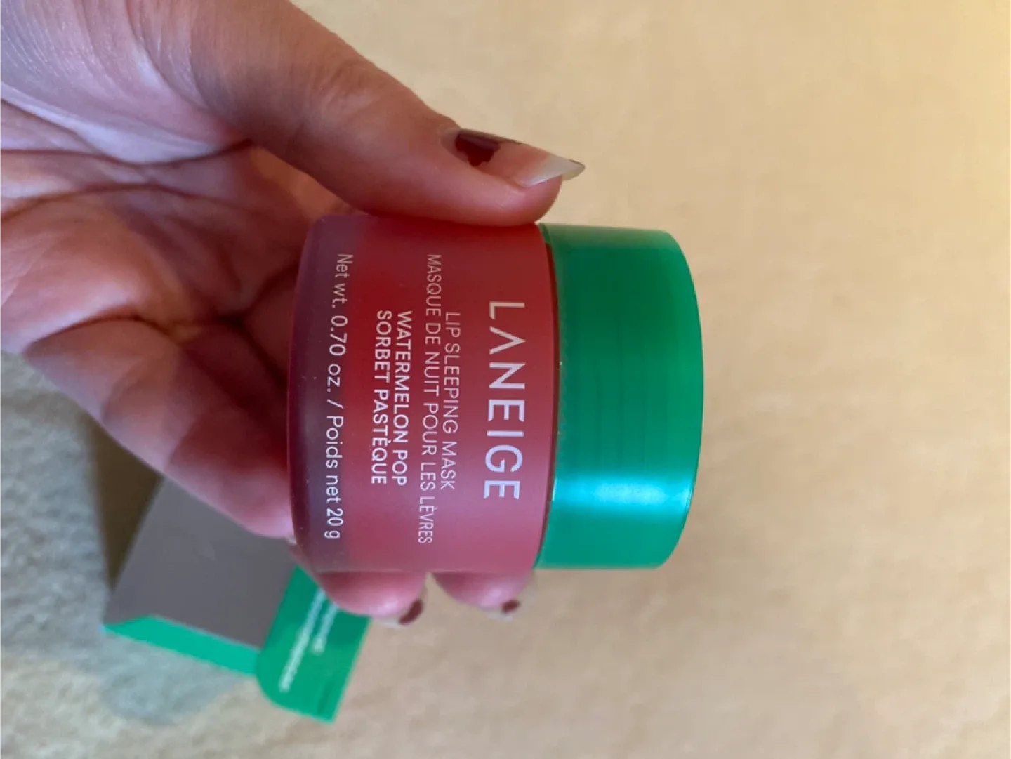 Laneige Watermelon Pop Lip Sleeping Mask image indicator(3)